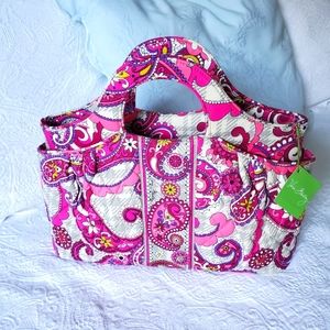 Vera Bradley 'Abby' Style Handbag in Paisley Meets Plaid print - NWT